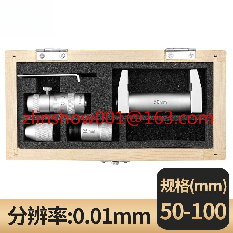Gui measuring rod type inner diameter micrometer 50-300 600 1000mm measuring inner diameter micrometer
Gui measuring rod type inner diameter micrometer 50-300 600 1000mm measuring inner diameter micrometer