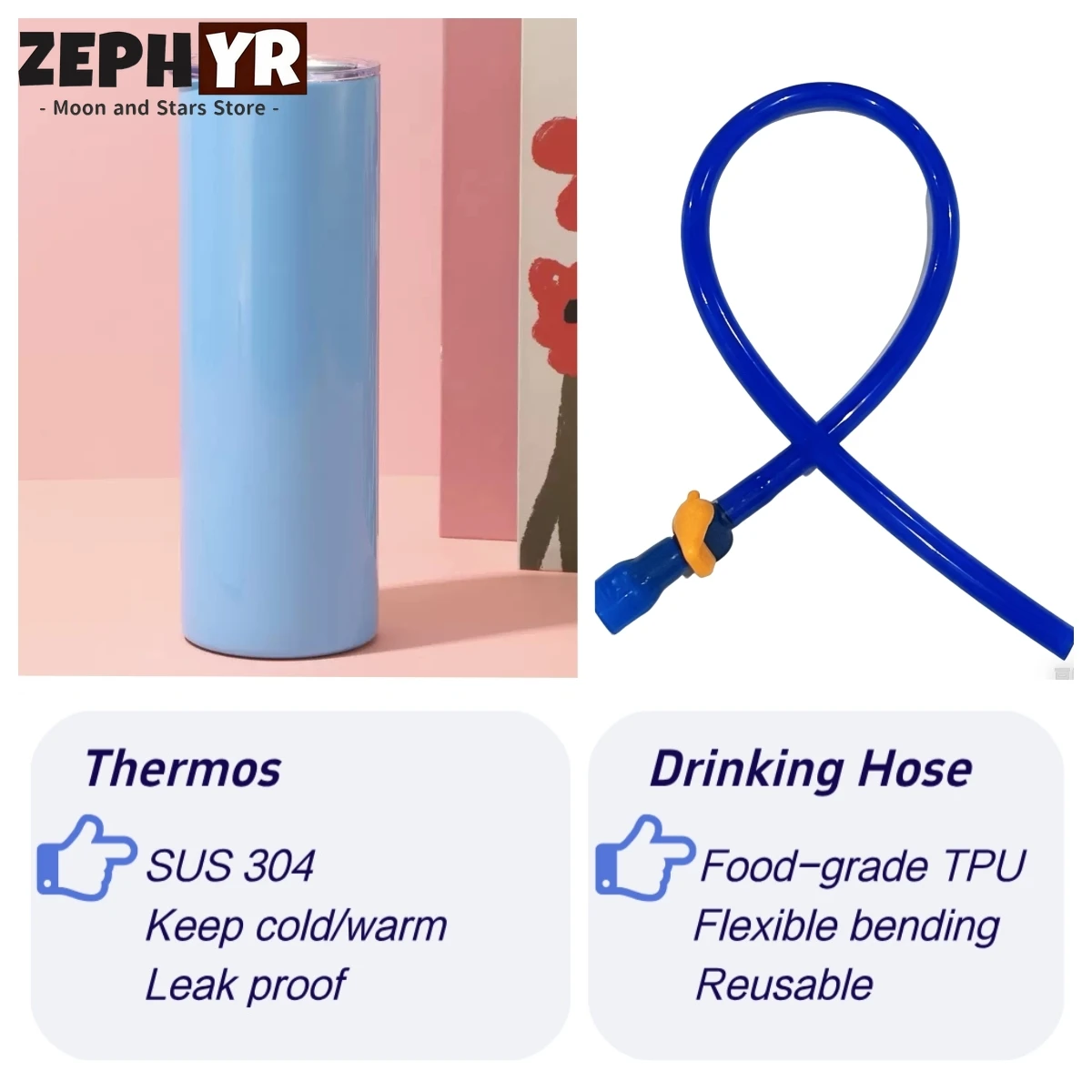 Термос-кружка 20 унций из нержавеющей стали 304 с вакуумной изоляцией, с соломинкой и шлангом, для кемпинга и альпинизма
Термос-кружка 20 унций из нержавеющей стали 304 с вакуумной изоляцией, с соломинкой и шлангом, для кемпинга и альпинизма
