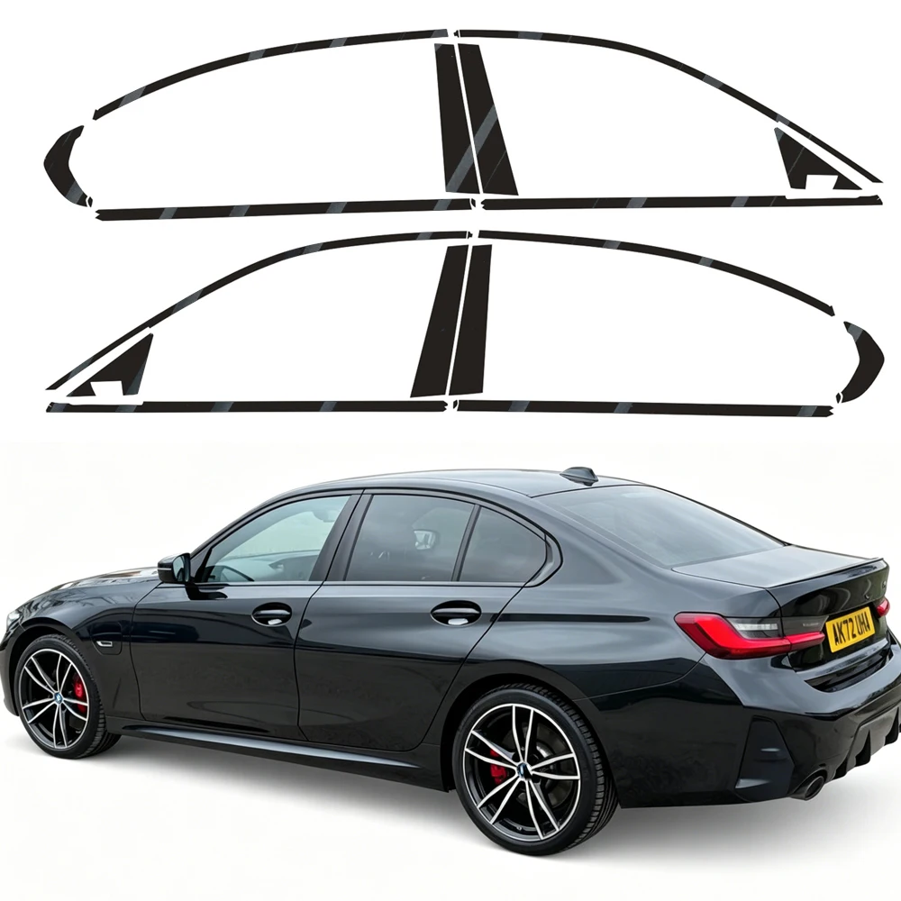 Exterior Window Trim Chrome Delete protective Film For BMW 3 Series G20 2020-2026 sedan Glossy/Matte Black Sticker
Exterior Window Trim Chrome Delete protective Film For BMW 3 Series G20 2020-2026 sedan Glossy/Matte Black Sticker
