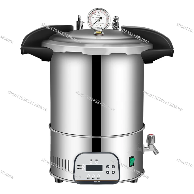 Autoclave Laboratory Stainless Steel Portable Small Digital Steam Vertical Disinfection Pot
Autoclave Laboratory Stainless Steel Portable Small Digital Steam Vertical Disinfection Pot