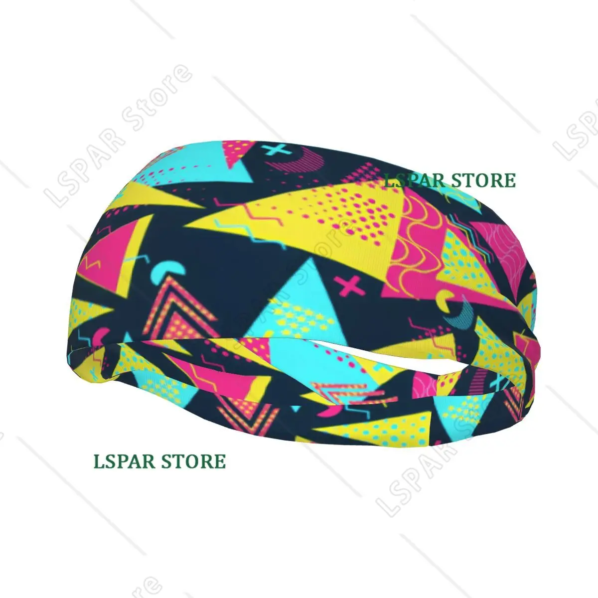 Sports Headband Geometric 80s Illustration Fitness Sweatband Absorbent Cycling Jog Hair Bandage
Sports Headband Geometric 80s Illustration Fitness Sweatband Absorbent Cycling Jog Hair Bandage