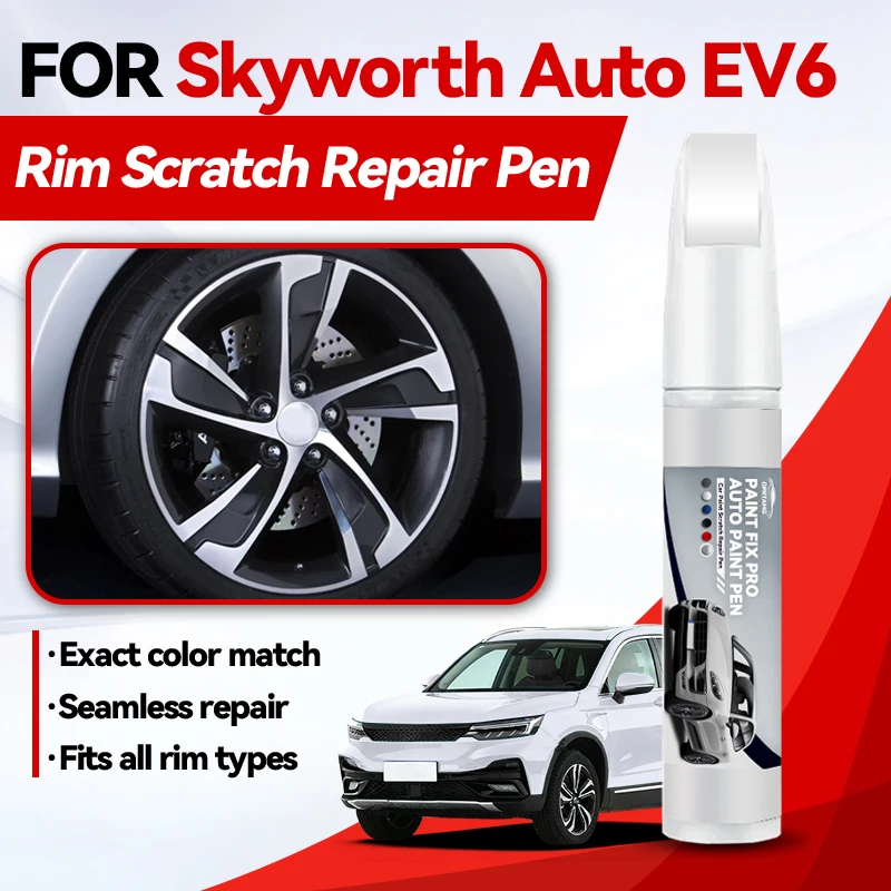 Ручка-корректор для ремонта лакокрасочного покрытия Skyworth Auto EV6 1990-2026, средство для удаления царапин, аксессуары для авто, черный цвет, DIY
Ручка-корректор для ремонта лакокрасочного покрытия Skyworth Auto EV6 1990-2026, средство для удаления царапин, аксессуары для авто, черный цвет, DIY