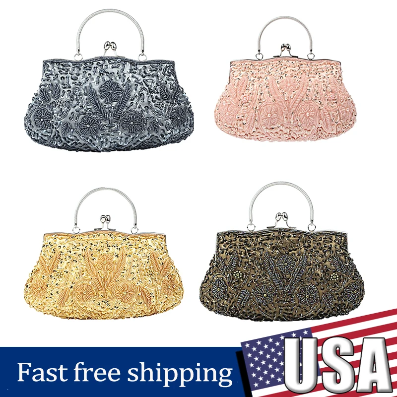 Women Clutch Bags Ladies Beads Evening Bags Wedding Party Bridal Embroidered Handbag Women Solid Retro Small Totes Mini Wallets
Women Clutch Bags Ladies Beads Evening Bags Wedding Party Bridal Embroidered Handbag Women Solid Retro Small Totes Mini Wallets