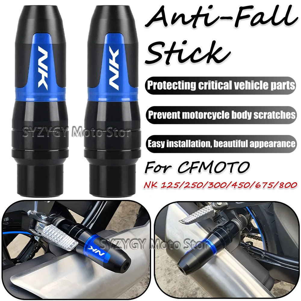 For CFMOTO NK 125 250 300 450 675 800 Motorcycle CNC Accessoires Falling protection Exhaust Slider Crash
For CFMOTO NK 125 250 300 450 675 800 Motorcycle CNC Accessoires Falling protection Exhaust Slider Crash