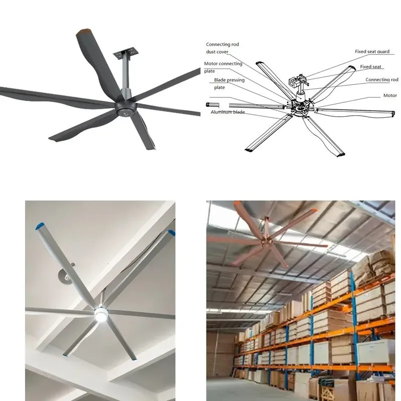 12ft Electric OEM Ball Bearing Large Air Volume HVLS Commercial Industrial Ceiling Fan
12ft Electric OEM Ball Bearing Large Air Volume HVLS Commercial Industrial Ceiling Fan