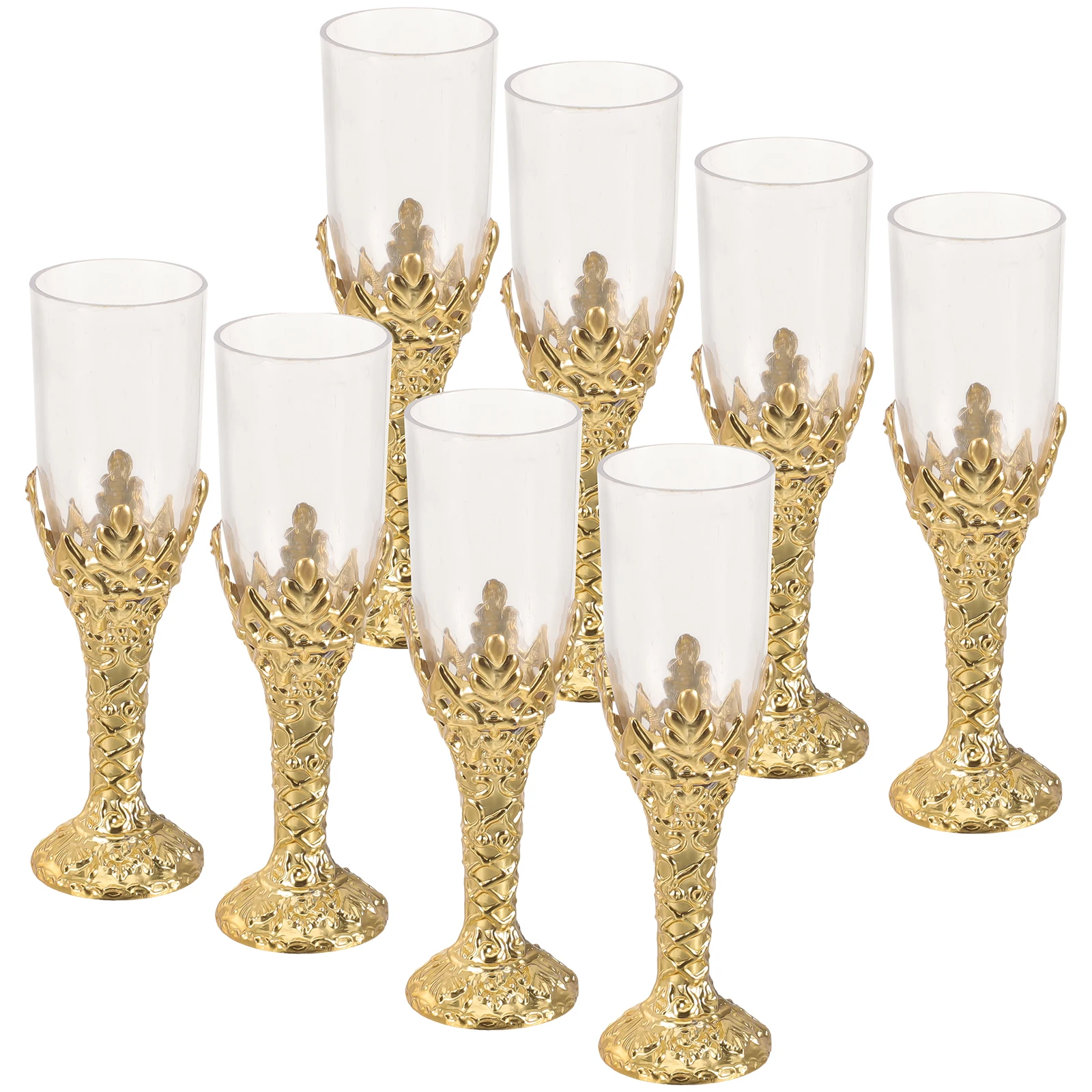 12 Pcs Plastic Goblets Decorative Cups for Church Party Delicate Cup Home Restaurant Family Gathering
12 Pcs Plastic Goblets Decorative Cups for Church Party Delicate Cup Home Restaurant Family Gathering