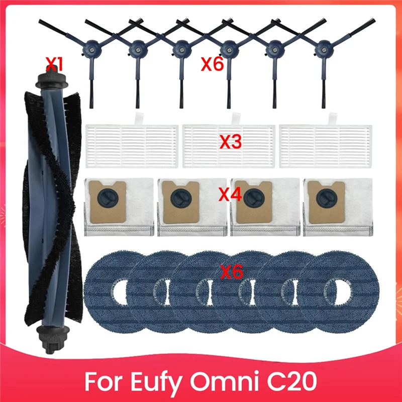【Срочная распродажа】комплект аксессуаров для робота-пылесоса Eufy Omni C20, основная боковая щетка, фильтр Hepa, швабра, тканевые мешки для пыли, замена P
【Срочная распродажа】комплект аксессуаров для робота-пылесоса Eufy Omni C20, основная боковая щетка, фильтр Hepa, швабра, тканевые мешки для пыли, замена P
