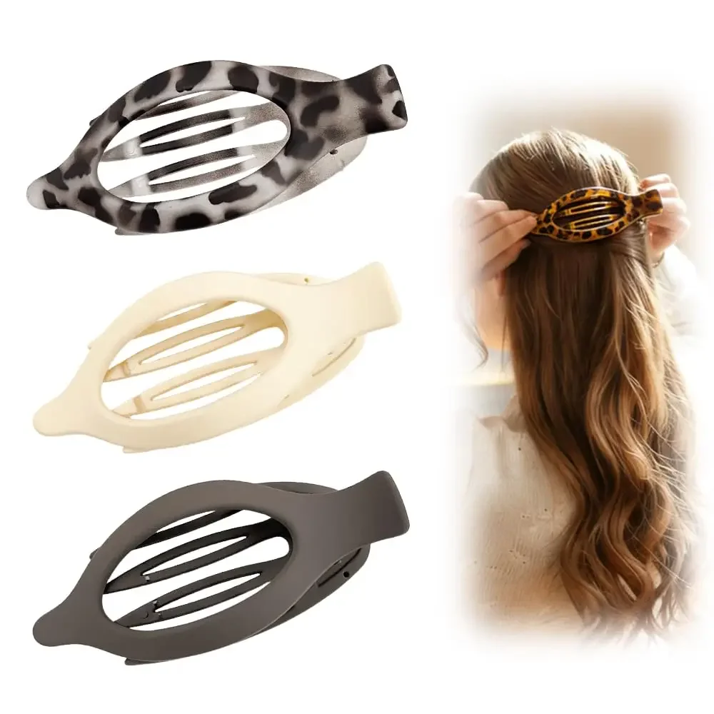 3PC Flat Hair Clips for Women, 2026 New Flat Claw Clips for Women, Non Slip Clip For Thick to Thin
3PC Flat Hair Clips for Women, 2026 New Flat Claw Clips for Women, Non Slip Clip For Thick to Thin
