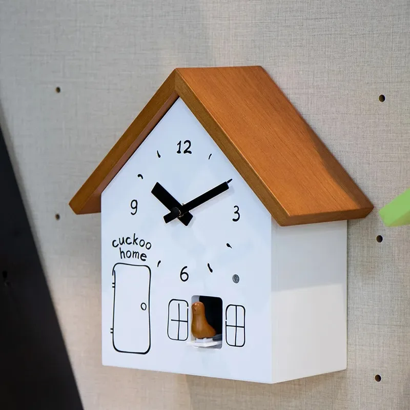 Cute Wall Cuckoo Clock Art Living Room Cuckoo Clocks Retro Bedroom Wall Clocks Modern Household Aesthetic Decoration Clock
Cute Wall Cuckoo Clock Art Living Room Cuckoo Clocks Retro Bedroom Wall Clocks Modern Household Aesthetic Decoration Clock
