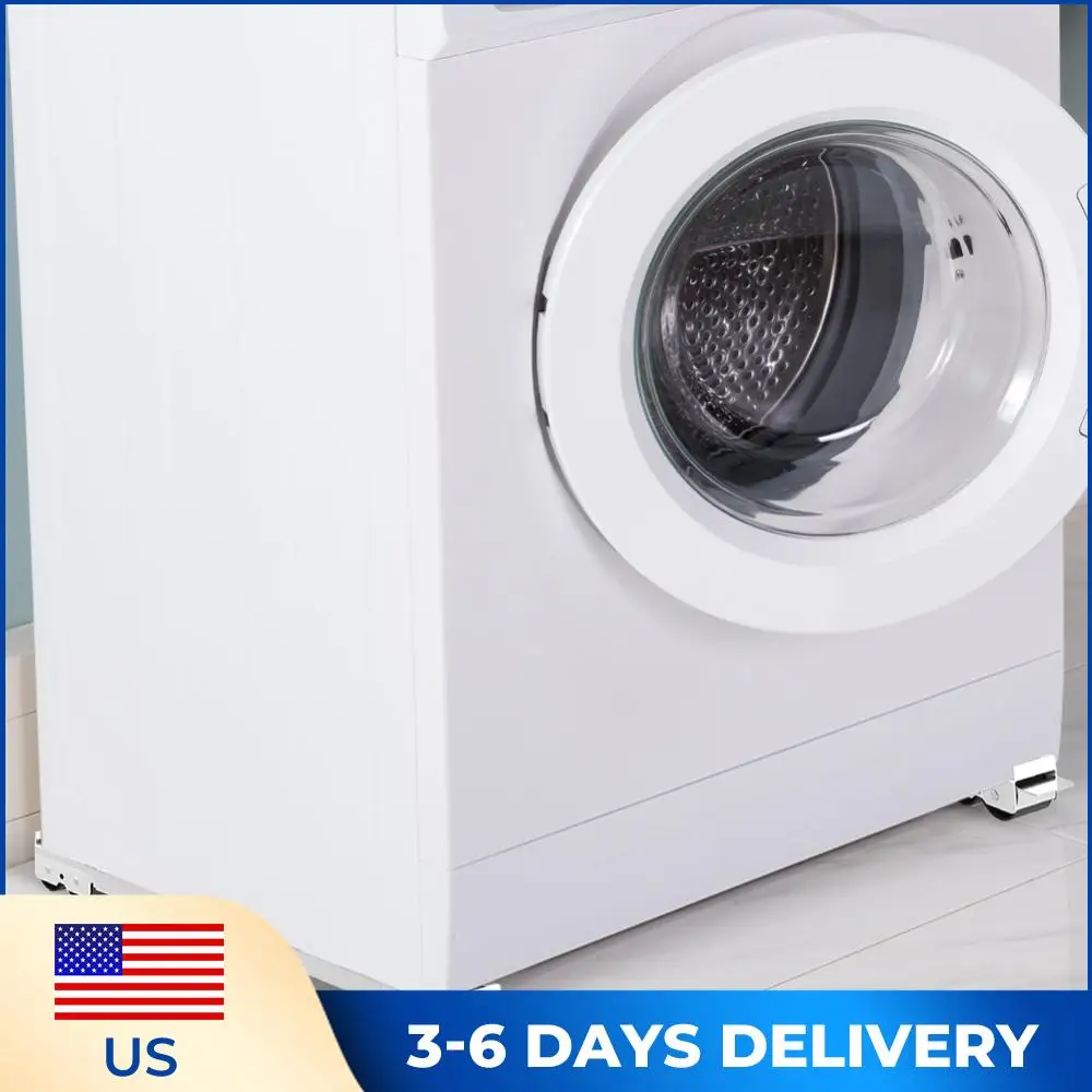 Комплект из 2-х подставок для холодильника, нескользящие мобильные роликовые кронштейны, выдвижные мобильные ролики для стиральной машины
Комплект из 2-х подставок для холодильника, нескользящие мобильные роликовые кронштейны, выдвижные мобильные ролики для стиральной машины