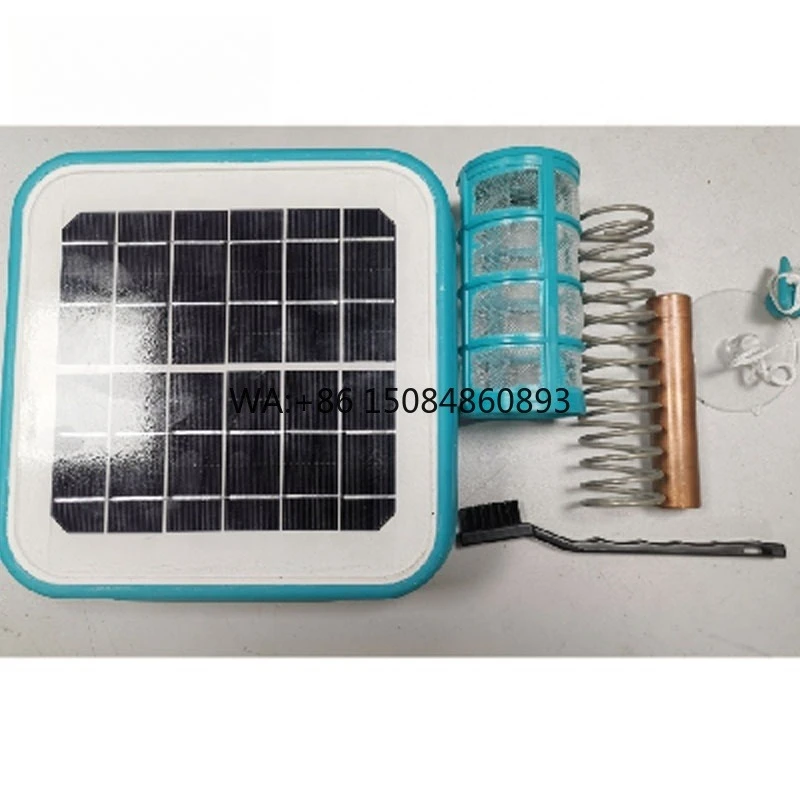 AIBO Solar Pool Ionizer High Capacity Can Reduce 85% Chlorine and Kill Algae Durable Copper Anode Can Keep Swimming Pool Clean
AIBO Solar Pool Ionizer High Capacity Can Reduce 85% Chlorine and Kill Algae Durable Copper Anode Can Keep Swimming Pool Clean