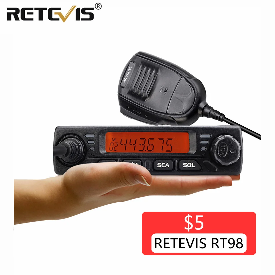 RETEVIS RT98 рация автомобильная 15 Вт VHF (или UHF) Автомобильная Мобильная радиостанция автомобильная рация Ham Радио рация Дальнобойщики
RETEVIS RT98 рация автомобильная 15 Вт VHF (или UHF) Автомобильная Мобильная радиостанция автомобильная рация Ham Радио рация Дальнобойщики