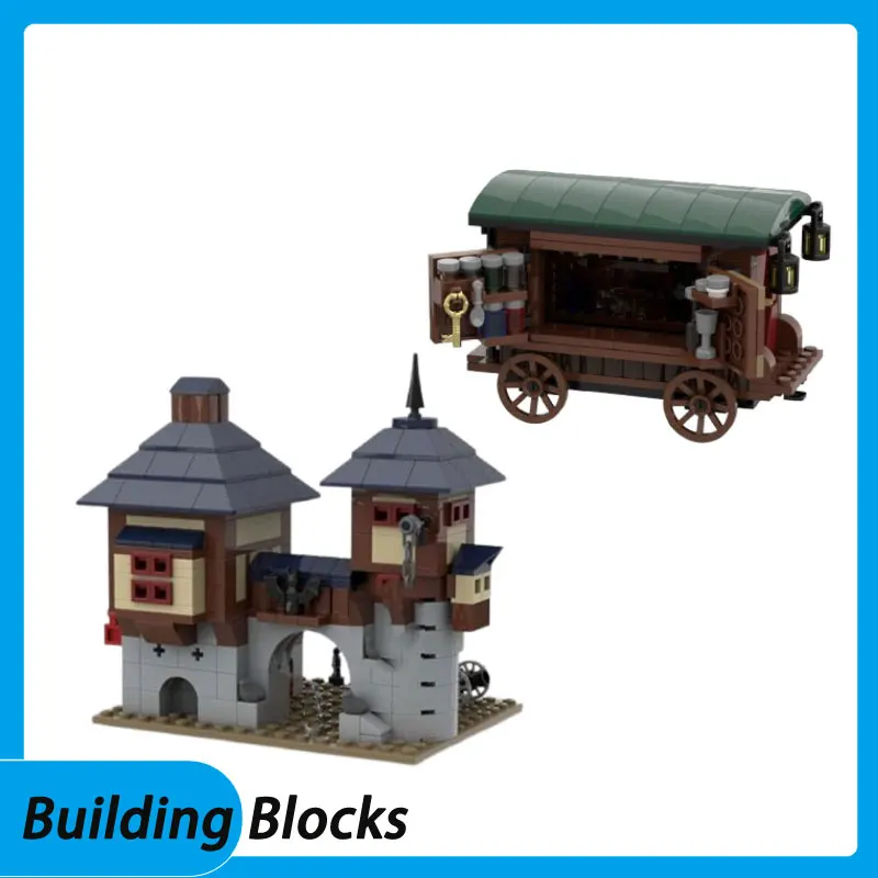 Строительные блоки для сборки мелких частиц MOC-82591 516 шт., средневековый замок, модель здания, игрушка, тележка для церковных лекарств, подарок
Строительные блоки для сборки мелких частиц MOC-82591 516 шт., средневековый замок, модель здания, игрушка, тележка для церковных лекарств, подарок