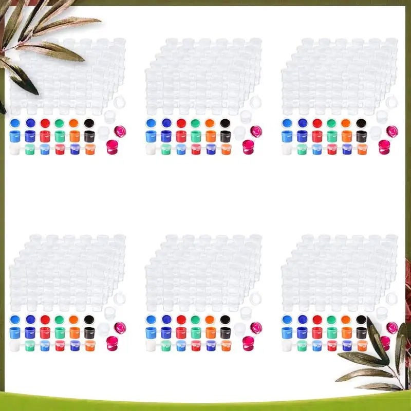 New-600 Strips 3600 Pots Empty Paint Strips Paint Cup Clear Plastic Storage Containers Painting Craft Supplies(3 Ml/ 0.1 Oz)
New-600 Strips 3600 Pots Empty Paint Strips Paint Cup Clear Plastic Storage Containers Painting Craft Supplies(3 Ml/ 0.1 Oz)