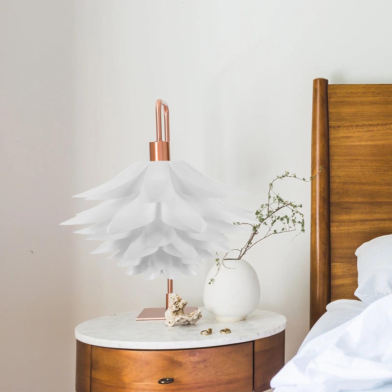 DIY Lotus Lampshade White PP Puzzle Light Easy Clean Pendant Lamp Shade for Living Room Bedroom Patio Decorative Lotus
DIY Lotus Lampshade White PP Puzzle Light Easy Clean Pendant Lamp Shade for Living Room Bedroom Patio Decorative Lotus