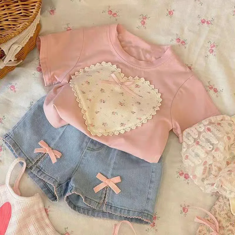 New Summer Style Fashionable Children's Outfit for Girls Cute Two Piece Set Boho Style Kids Clothing
New Summer Style Fashionable Children's Outfit for Girls Cute Two Piece Set Boho Style Kids Clothing