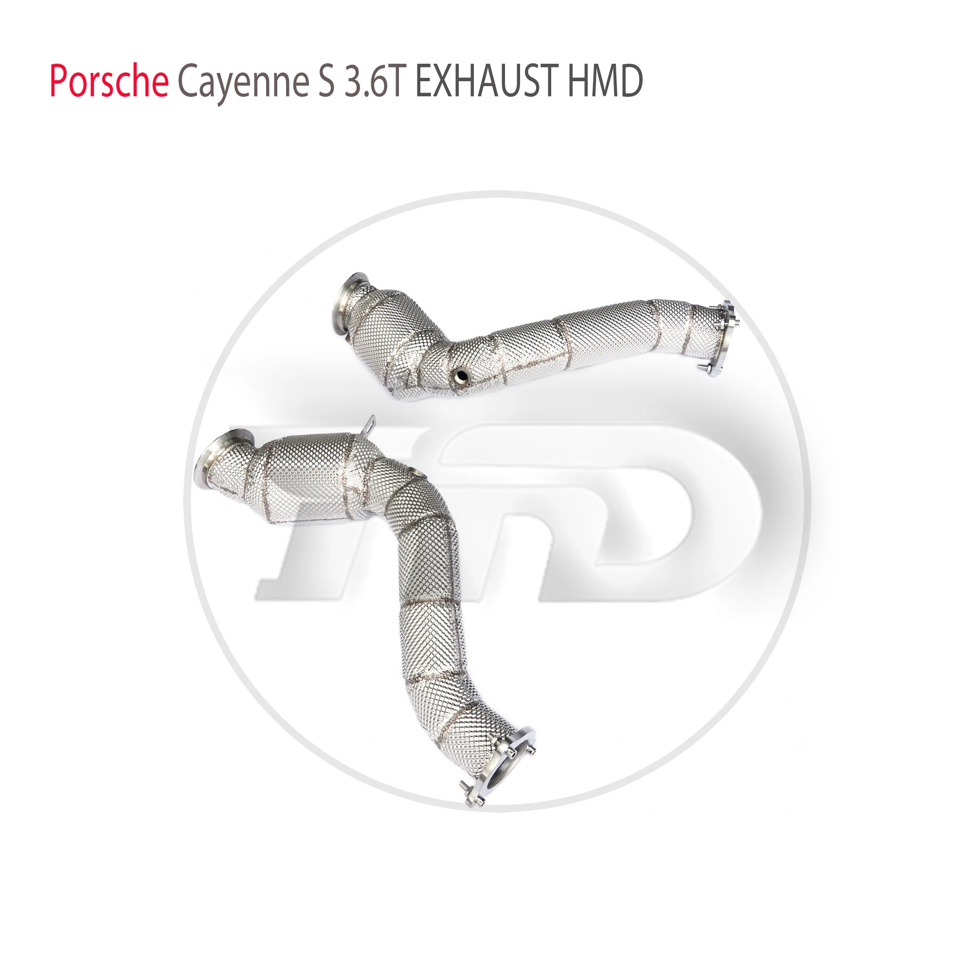 HMD Exhaust System High Flow Performance Downpipe for Porsche Cayenne S GTS 3.6T With and Without Catalytic Converter
HMD Exhaust System High Flow Performance Downpipe for Porsche Cayenne S GTS 3.6T With and Without Catalytic Converter