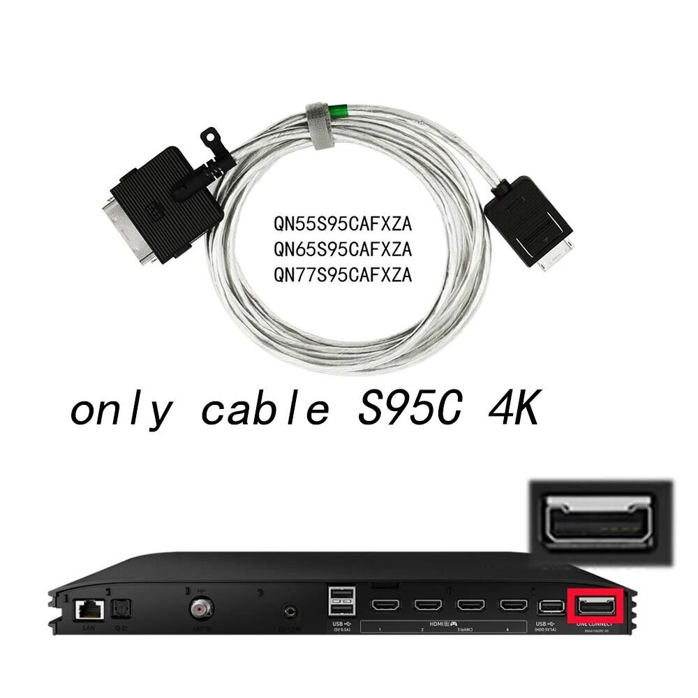 NEW TV Connect Cable BN39-02903A 4K S95CAF 55"65"77"S95C QN55S95CAFXZA QA77S95CAW QN55S95CAF QA77S95C QN55S95C QA65S95CAW S95CA
NEW TV Connect Cable BN39-02903A 4K S95CAF 55"65"77"S95C QN55S95CAFXZA QA77S95CAW QN55S95CAF QA77S95C QN55S95C QA65S95CAW S95CA