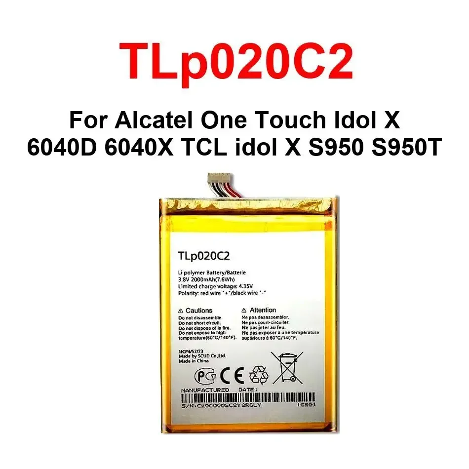 For Alcatel One Touch Idol X 6040D 6040X TCL idol X S950 S950T TLp020C2 Powerful Mobile Phone Battery Eco-Friendly
For Alcatel One Touch Idol X 6040D 6040X TCL idol X S950 S950T TLp020C2 Powerful Mobile Phone Battery Eco-Friendly