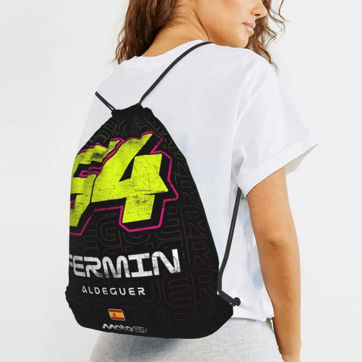 Fermin Aldeguer Number 54 Spain Ducati BK8 Gresini Racing MotoGP Backpacks Drawstring Bags Shoes Bag Book Bags for Man Woman
Fermin Aldeguer Number 54 Spain Ducati BK8 Gresini Racing MotoGP Backpacks Drawstring Bags Shoes Bag Book Bags for Man Woman