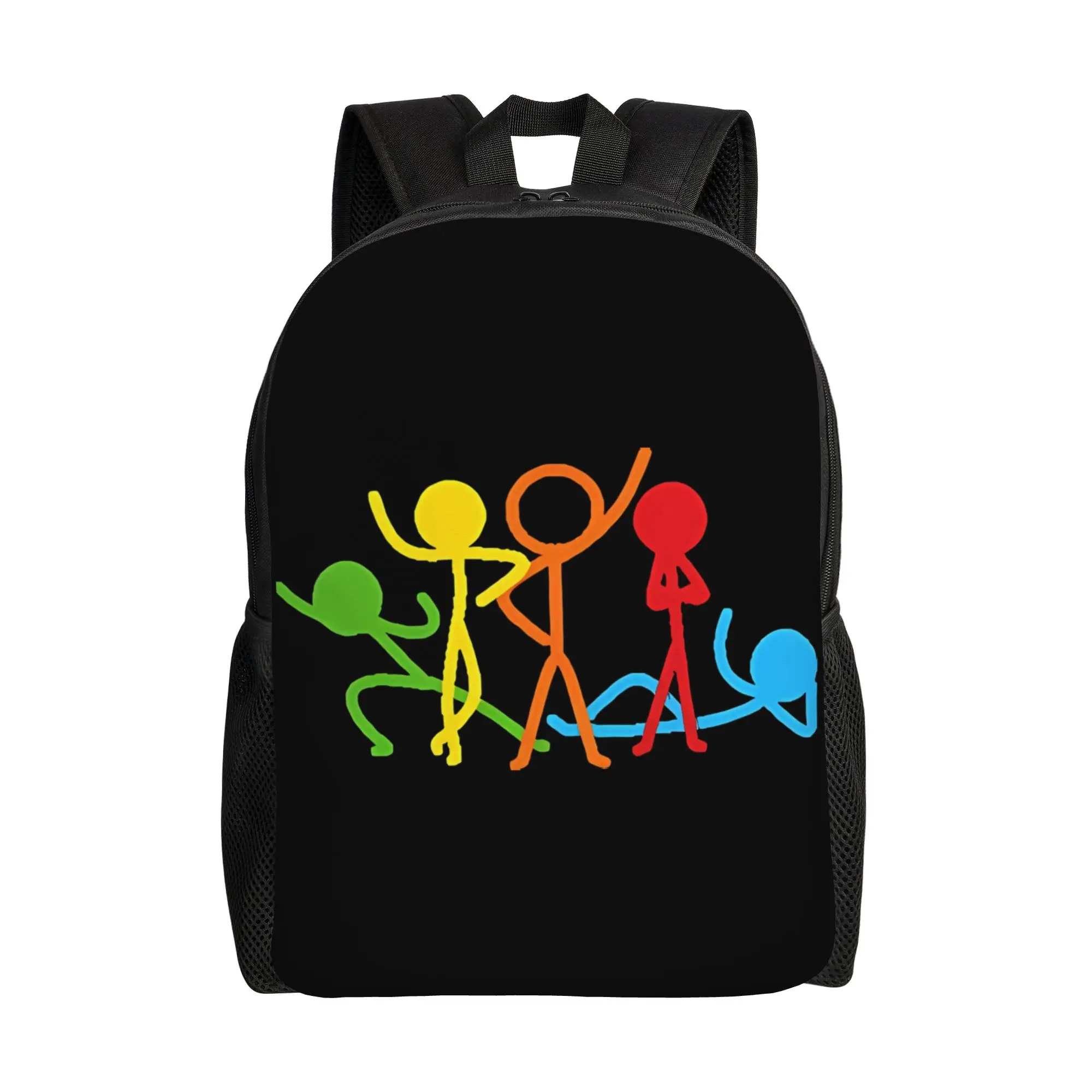 Back to school season High Street Colorful Stick Figures Laptop Bag Alan Becker For Men Women Backpack
Back to school season High Street Colorful Stick Figures Laptop Bag Alan Becker For Men Women Backpack