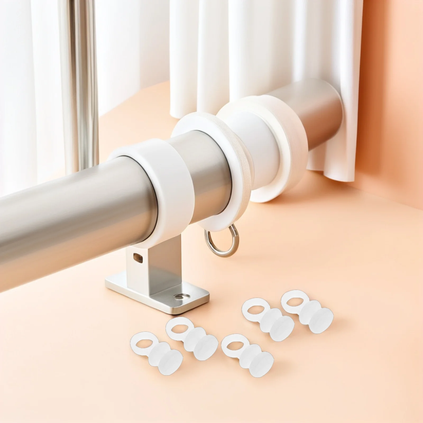 100Pcs Curtain Track Rollers Curtain Wheels Easy Installation for Home Office Hotel Drapes Shower
100Pcs Curtain Track Rollers Curtain Wheels Easy Installation for Home Office Hotel Drapes Shower