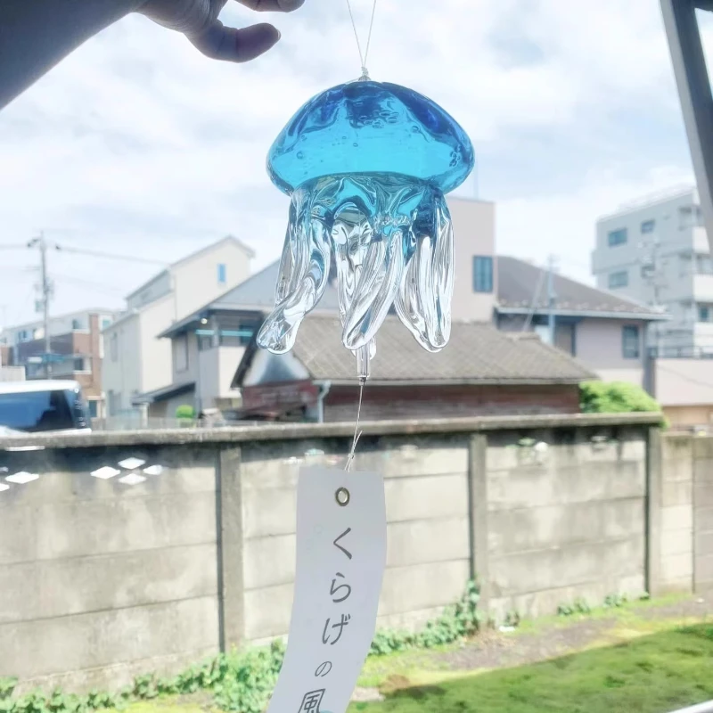 Japanese Jellyfish Wind Chime Pendant, Dreamy Atmosphere Decoration, Souvenir Gift
Japanese Jellyfish Wind Chime Pendant, Dreamy Atmosphere Decoration, Souvenir Gift