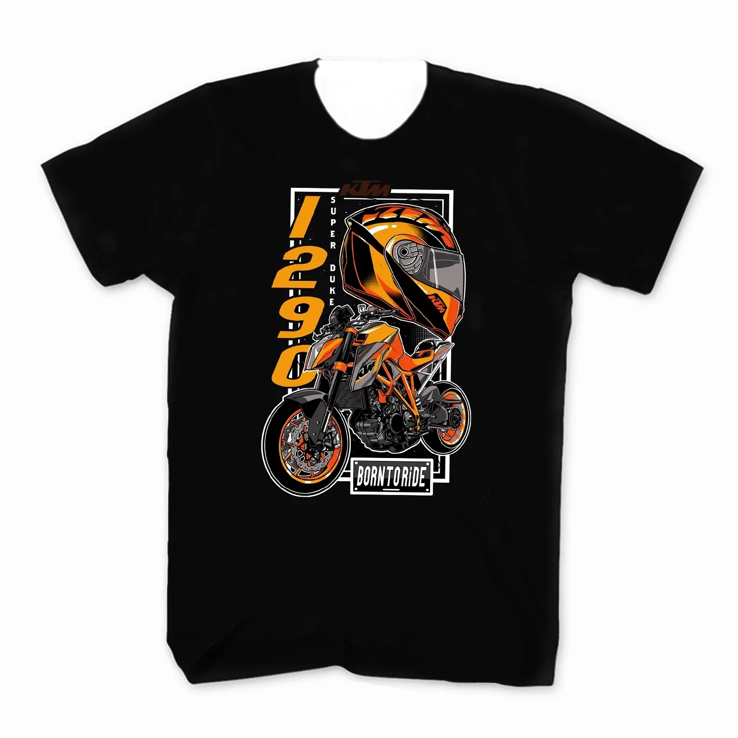 Retro KTM 1290 Super Motorcycle T-shirt O-neck Summer Short Sleeved Casual Men's T-shirt
Retro KTM 1290 Super Motorcycle T-shirt O-neck Summer Short Sleeved Casual Men's T-shirt
