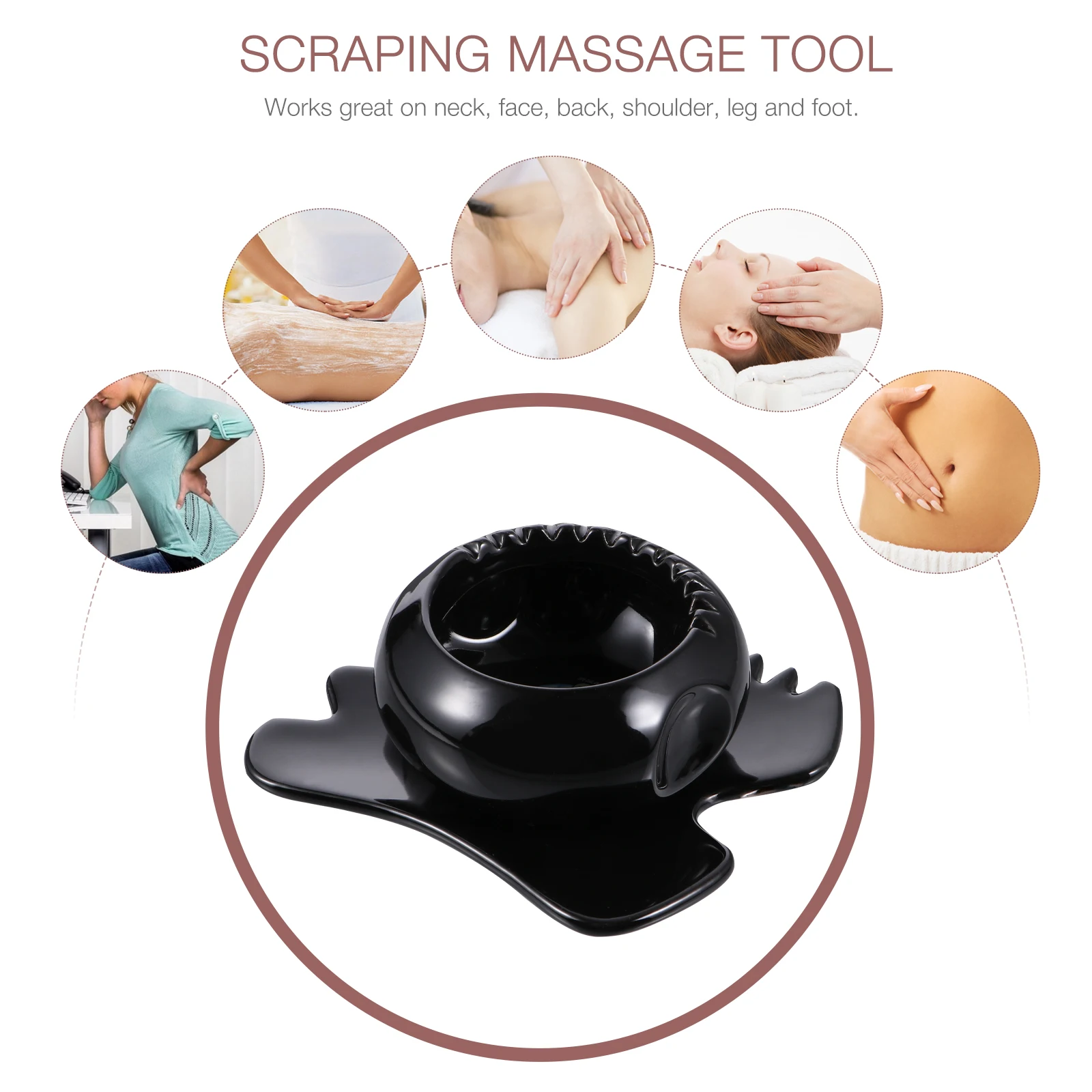 Ceramic Scraping Board Facial Massager Guasha Plate for Neck Face Back Shoulder Leg Foot Safe Massage Use Relieve Stress Reduce
Ceramic Scraping Board Facial Massager Guasha Plate for Neck Face Back Shoulder Leg Foot Safe Massage Use Relieve Stress Reduce