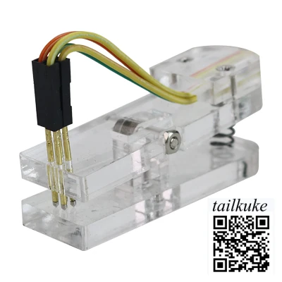 Dual-row Probe 1.27/2.0/2.54mm Pitch Test Clip, Programming Clip, PCB Programming Fixture, Programmer Clip