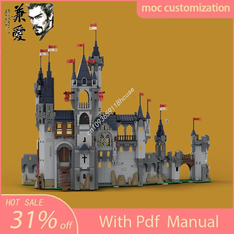 Moc Medieval Black Falcons Castle Palatial Wing Modular Model Building Blocks Creative Assembly Bricks Toys Kids Holiday Gifts
Moc Medieval Black Falcons Castle Palatial Wing Modular Model Building Blocks Creative Assembly Bricks Toys Kids Holiday Gifts