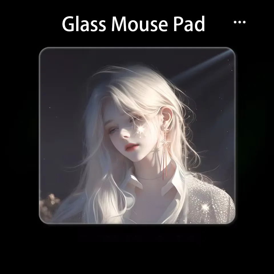 Cute Girl Photovoltaic Glass Mouse Pad Tempered Upgrade Smooth FPS Game Office Anime Theme Game Specific Desktop Decoration
Cute Girl Photovoltaic Glass Mouse Pad Tempered Upgrade Smooth FPS Game Office Anime Theme Game Specific Desktop Decoration