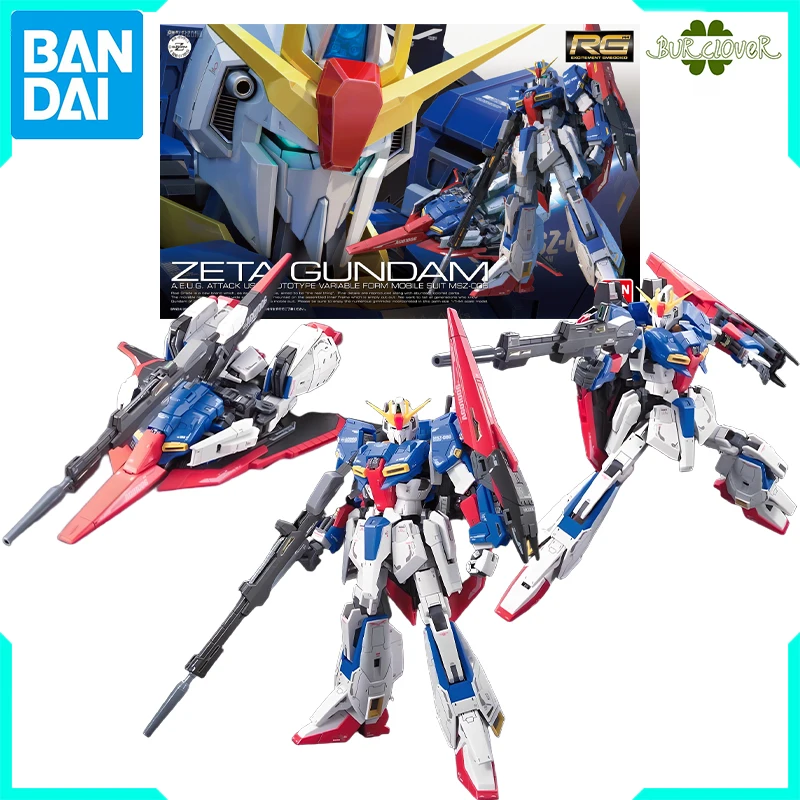 Bandai Original GUNDAM RG Series 10 ZETA GUNDAM 1/144 Anime Action Figure Assembly Model Toys Model Ornaments Gifts
Bandai Original GUNDAM RG Series 10 ZETA GUNDAM 1/144 Anime Action Figure Assembly Model Toys Model Ornaments Gifts