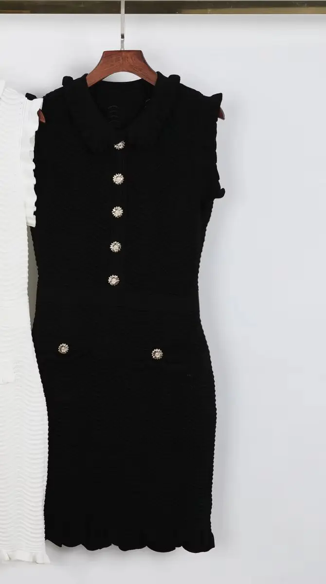 2671 High-Quality Summer New Women's Socialite Internet Celebrity Slim Fit And Fashionable Sleeveless Lapel Striped Dress
2671 High-Quality Summer New Women's Socialite Internet Celebrity Slim Fit And Fashionable Sleeveless Lapel Striped Dress