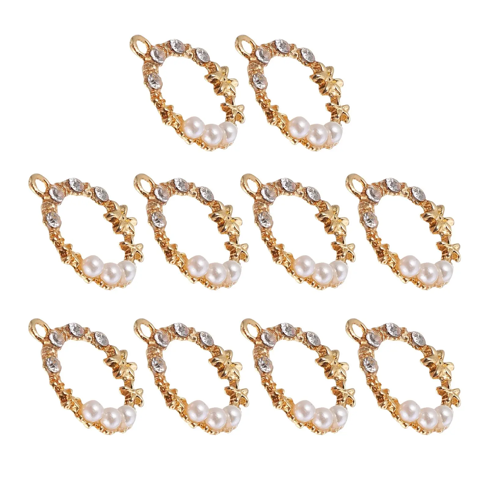 10 Pcs Pendant Alloy Charms Jewelry Accessories Brightly Colored Durable Jewelry Making Necklace Pendants Hair Accessories
10 Pcs Pendant Alloy Charms Jewelry Accessories Brightly Colored Durable Jewelry Making Necklace Pendants Hair Accessories