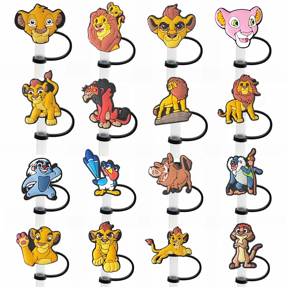 1-16pcs New The Lion King Straw Cover Cap 10MM Drink Straw Plug Reusable Splash Proof Drinking Fit Cup Straw Cap Charms Pendant
1-16pcs New The Lion King Straw Cover Cap 10MM Drink Straw Plug Reusable Splash Proof Drinking Fit Cup Straw Cap Charms Pendant