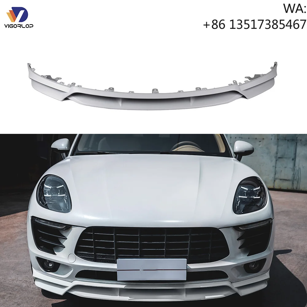 High End Decoration Accessories Part Car Front Bumper Lip for porsche Macan KDA Front Lip 95B 2014-2018
High End Decoration Accessories Part Car Front Bumper Lip for porsche Macan KDA Front Lip 95B 2014-2018