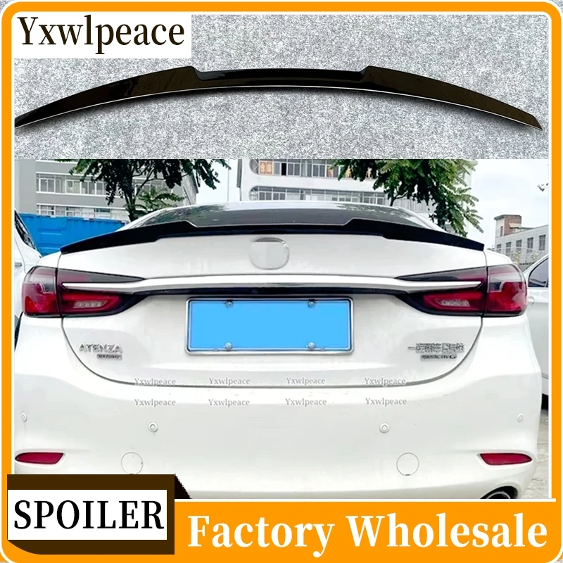 For Mazda 6 Atenza Spoiler 2020 2021 2022 ABS Plastic Primer Color Rear Trunk Lid Spoiler Body Kit Accessories
For Mazda 6 Atenza Spoiler 2020 2021 2022 ABS Plastic Primer Color Rear Trunk Lid Spoiler Body Kit Accessories