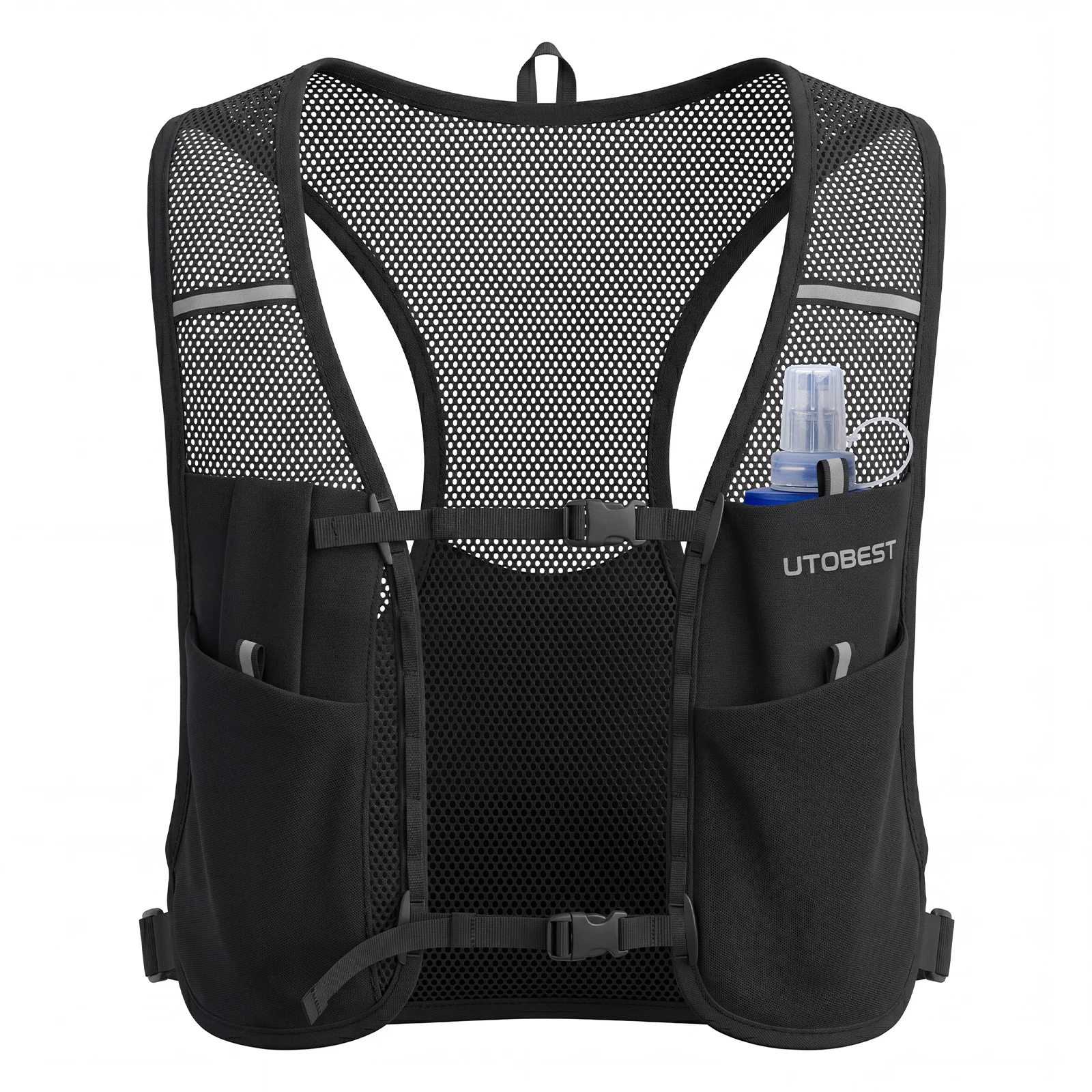 UTOBEST Ultra-Light Running Vest Men Women Breathable Hydration Backpack Reflective Sports Water Bag Pack for Trail Hiking
UTOBEST Ultra-Light Running Vest Men Women Breathable Hydration Backpack Reflective Sports Water Bag Pack for Trail Hiking