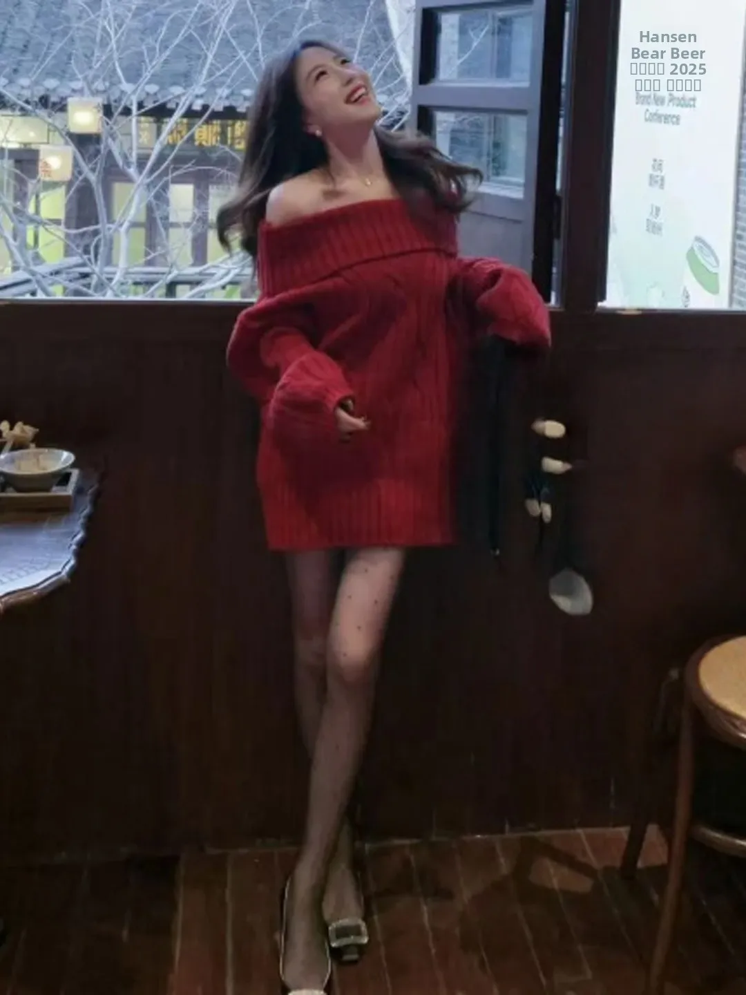 Red One-oulder Sweater Women's Lazy Sle Faionable Winter Knitted Top Soft Medium Thin Long Sve Color
Red One-oulder Sweater Women's Lazy Sle Faionable Winter Knitted Top Soft Medium Thin Long Sve Color