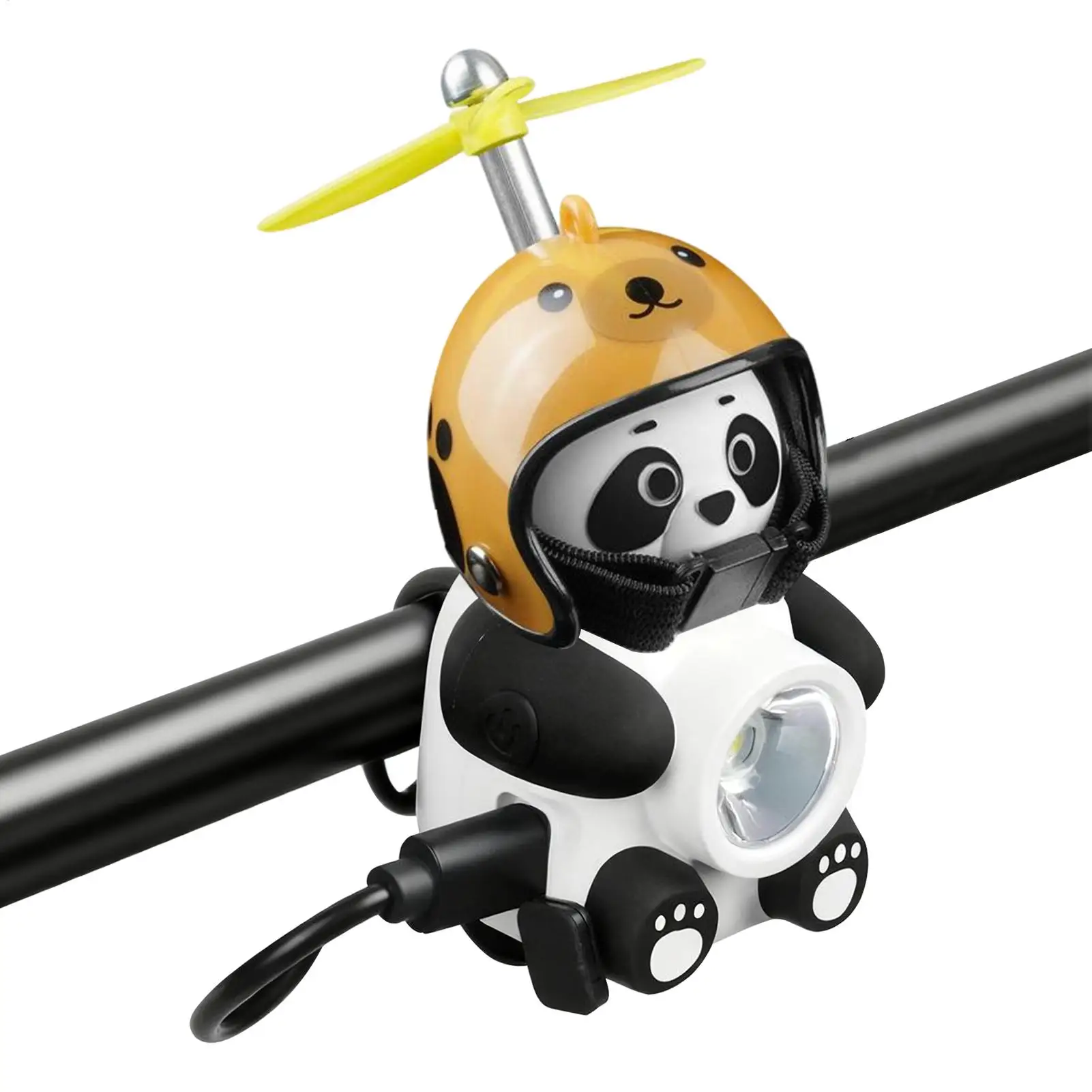 Children's Bicycle Horn Light Portable Panda Ornament Light For Night Riding For Family Enthusiast Men Women Outdoor Cycling
Children's Bicycle Horn Light Portable Panda Ornament Light For Night Riding For Family Enthusiast Men Women Outdoor Cycling