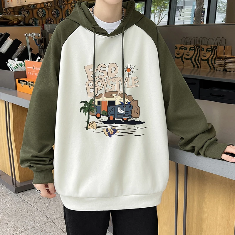 Casual Men's Cotton Hoodies 2024 Spring Autumn Harajuku Hooded Sweatshirts Streetwear Hoody Top Clothing Outdoor Sports Pullover
Casual Men's Cotton Hoodies 2024 Spring Autumn Harajuku Hooded Sweatshirts Streetwear Hoody Top Clothing Outdoor Sports Pullover