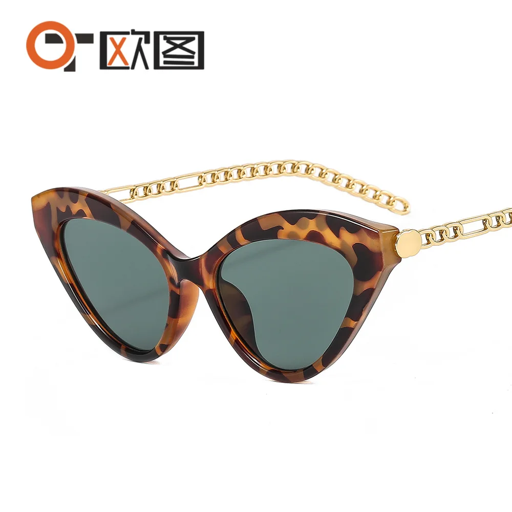 New chain decoration cat eye design personalized women's sunglasses ins celebrity cross-border sunglasses
New chain decoration cat eye design personalized women's sunglasses ins celebrity cross-border sunglasses