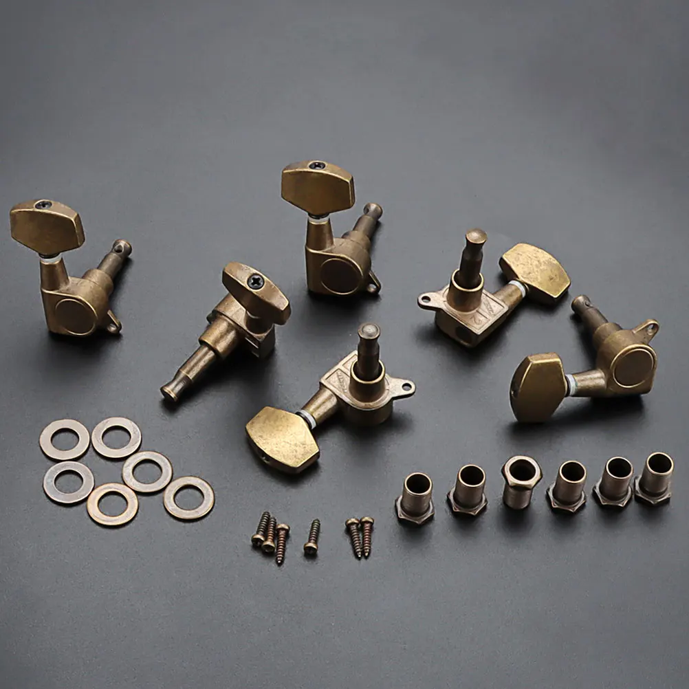 6 Pcs Guitar String Alignment Tuning Gears Acoustic Pegs Square Precision Tuner
6 Pcs Guitar String Alignment Tuning Gears Acoustic Pegs Square Precision Tuner