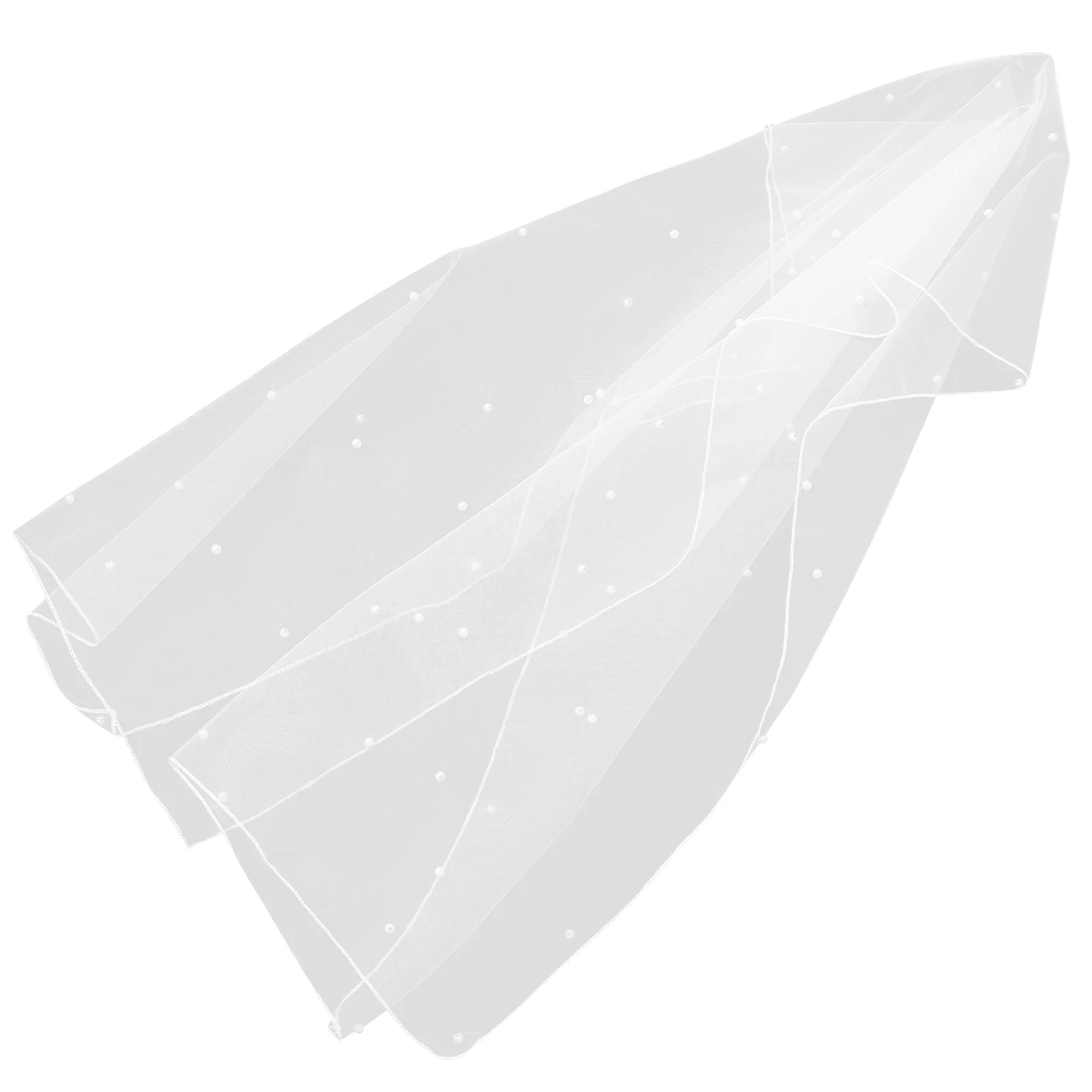 Pearl Mesh Scarf Bridal Veil Artificial Pearls Lightweight Breathable Wedding Veil Long Elegant Women's Accessories
Pearl Mesh Scarf Bridal Veil Artificial Pearls Lightweight Breathable Wedding Veil Long Elegant Women's Accessories