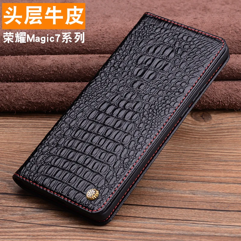 Wobiloo Luxury Genuine Leather Magnet Clasp Phone Case For Honor Magic 7 Magic7 Pro Kickstand Holster Protective Funda Cover
Wobiloo Luxury Genuine Leather Magnet Clasp Phone Case For Honor Magic 7 Magic7 Pro Kickstand Holster Protective Funda Cover