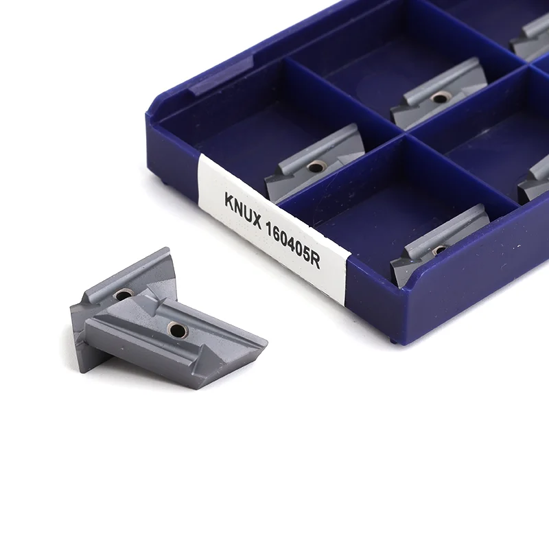 Carbide Inserts KNUX160405 R LT10 CNC Lathe Metal Machine Turning Tools Profiling KNUX 160405 Cutter Blade for DKJNR Holder
Carbide Inserts KNUX160405 R LT10 CNC Lathe Metal Machine Turning Tools Profiling KNUX 160405 Cutter Blade for DKJNR Holder