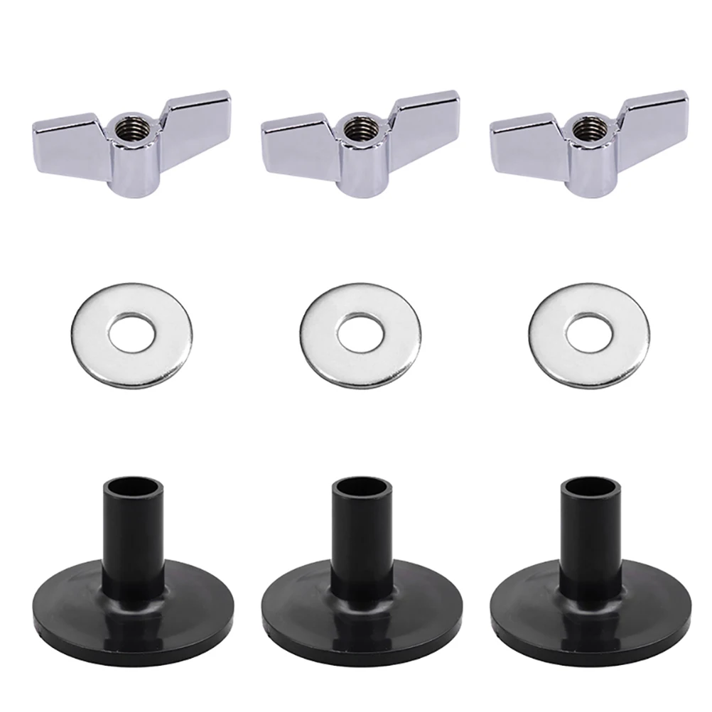 18 Pcs Premium Cymbal Replacement Accessories Felt Washers Wing Nuts Hi-Hat Felt Pads Drum Cushioning
18 Pcs Premium Cymbal Replacement Accessories Felt Washers Wing Nuts Hi-Hat Felt Pads Drum Cushioning