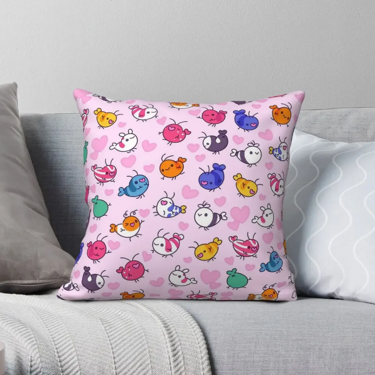 Shrimp Is Love Square Pillowcase Polyester Creative Zip Decorative Sofa Cushion Cover
Shrimp Is Love Square Pillowcase Polyester Creative Zip Decorative Sofa Cushion Cover