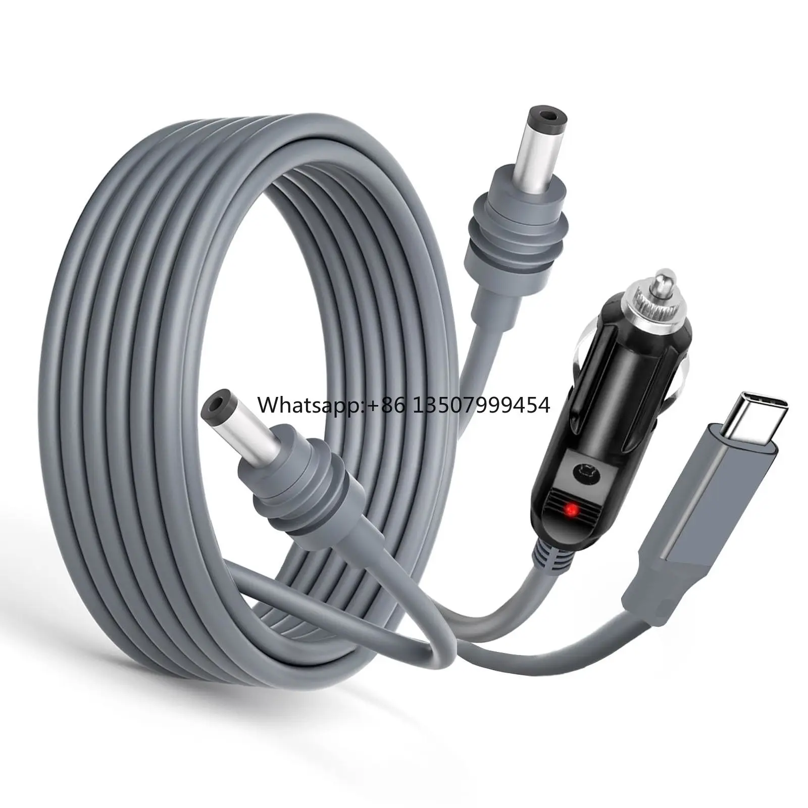 3-in-1 Digital Display Car Charger for Starlink Mini With PD65W Fast Charge Car Cigarette DC 12-24V Car Power Cable 18AWG
3-in-1 Digital Display Car Charger for Starlink Mini With PD65W Fast Charge Car Cigarette DC 12-24V Car Power Cable 18AWG